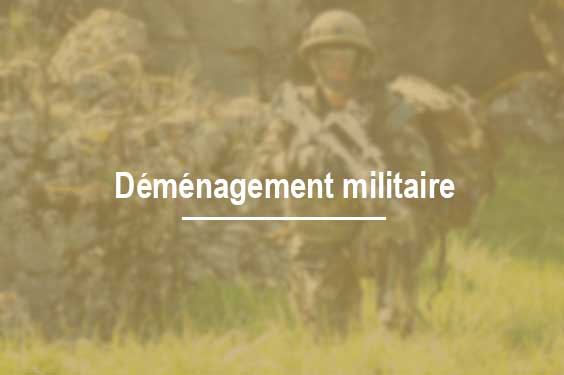 demenagement militaire